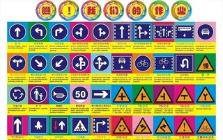 交通指示牌图片