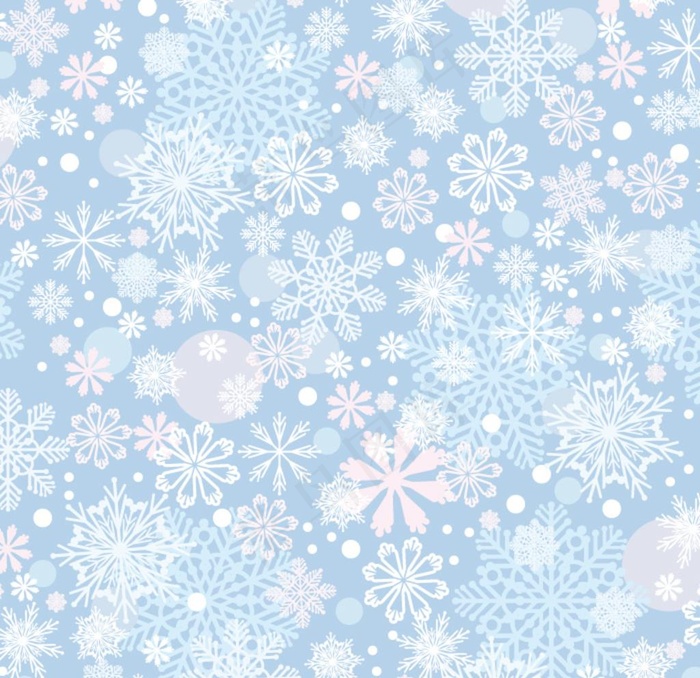雪花底纹满印图片ai矢量模版下载
