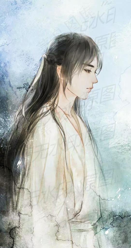 古风才子图片(1664X2968(DPI:300))psd模版下载