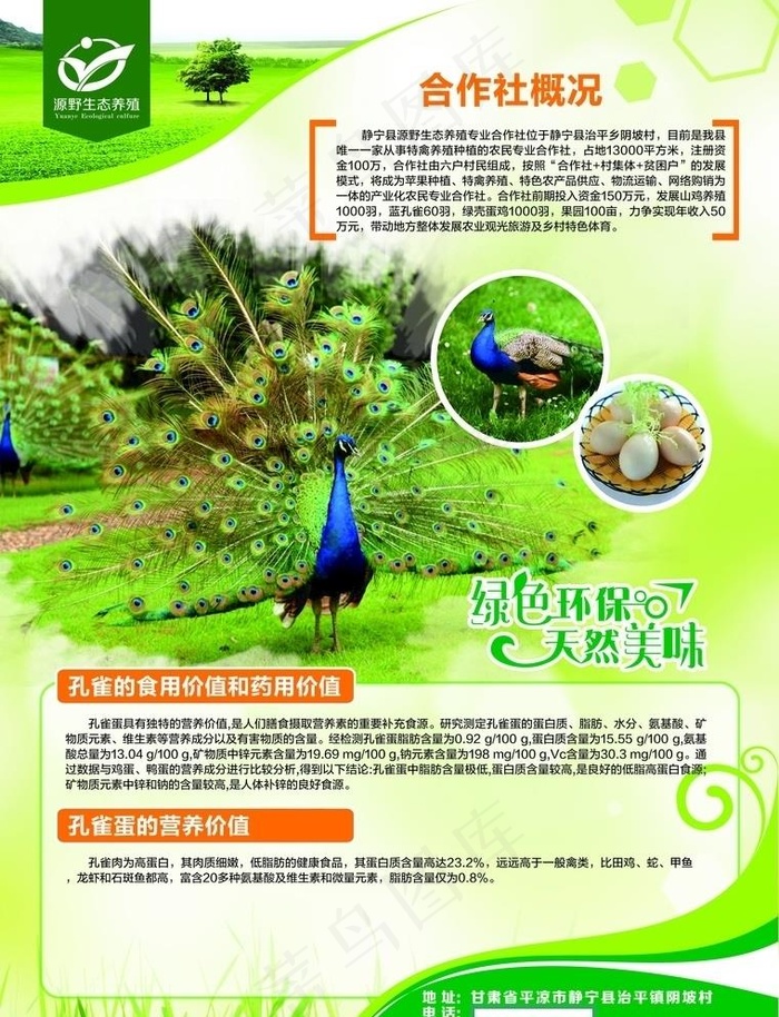 养殖场彩页图片(2551X3437(DPI:300))psd模版下载