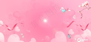 粉色背景图片