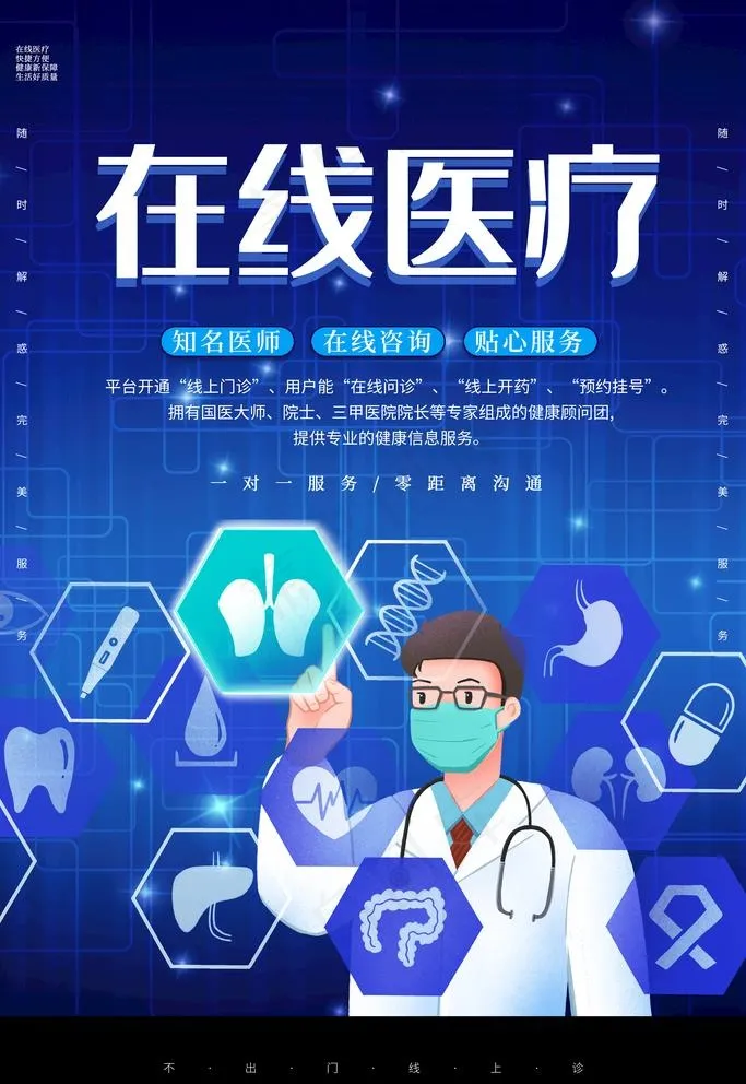 在线医疗图片(3543X5315(DPI:150))psd模版下载