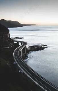 海边公路图片 海边公路图片