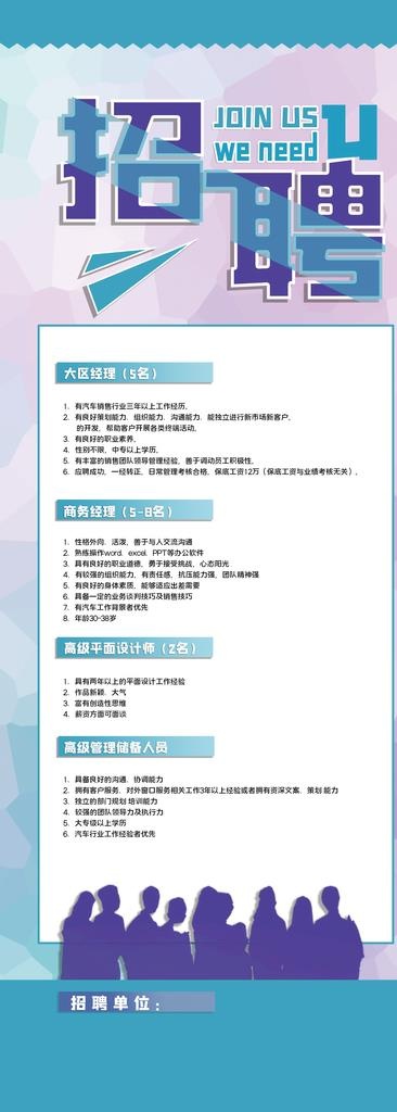 招聘图片(4134X10630(DPI:150))psd模版下载
