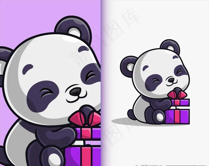 卡通动物图片eps,ai矢量模版下载
