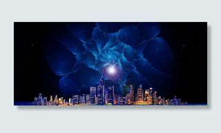 高端黑-地产背景图片