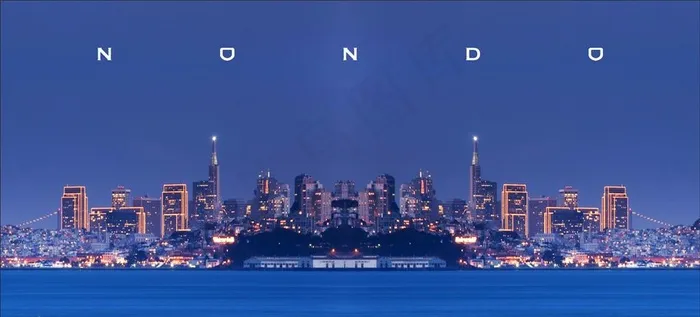 城市夜景图片(210X297)cdr矢量模版下载