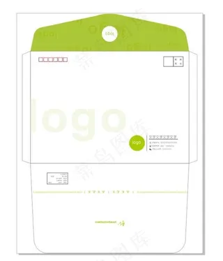 西式欧式信封设计图片