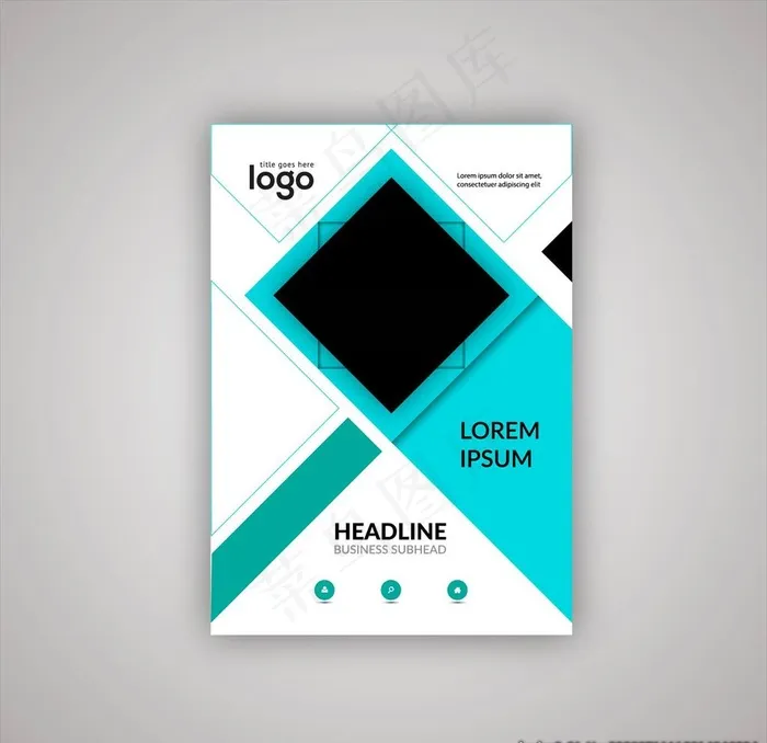 封面图片ai矢量模版下载