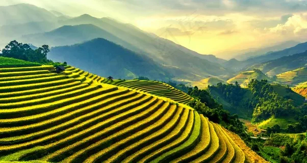 梯田图片