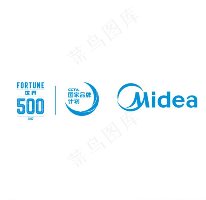 美的logo图片ai矢量模版下载