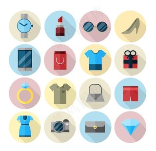 时尚服装图标图片