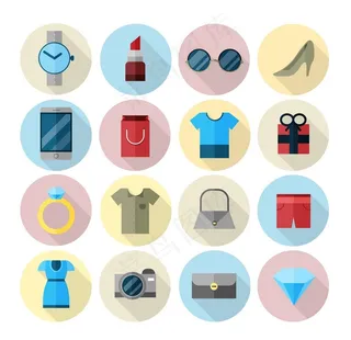 时尚服装图标图片