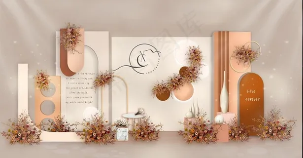 婚礼迎宾区图片 婚礼迎宾区图片