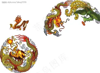 龙凤图案图片