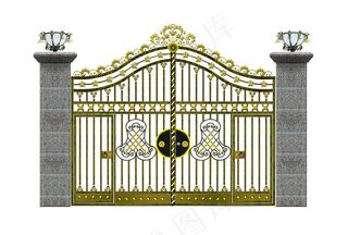铁艺大门图片