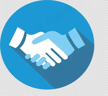 握手矢量图 握手 合同 协议图片