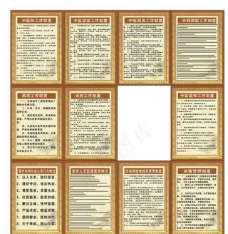 中医诊所制度图片