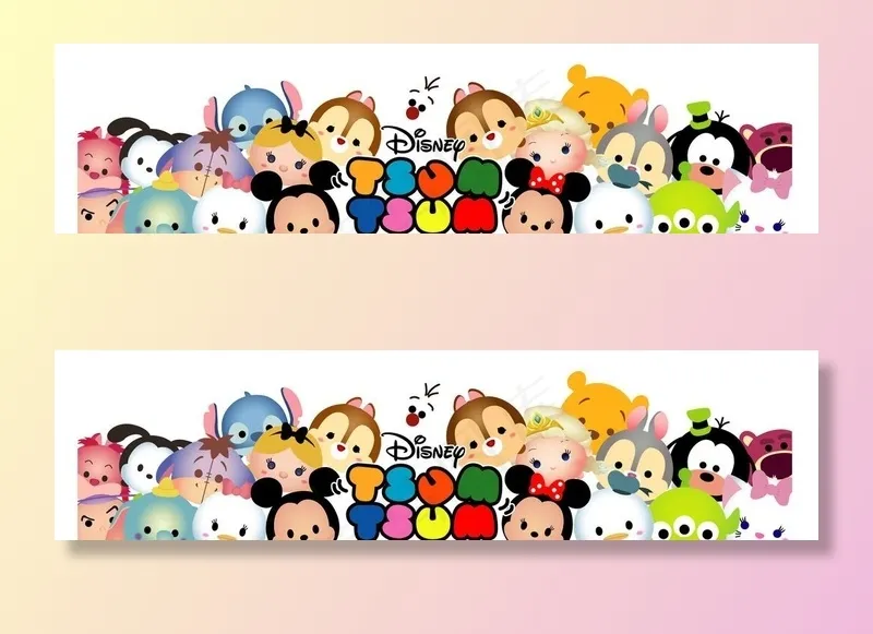 迪士尼公仔图片ai矢量模版下载