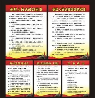 武装部民兵职责图片