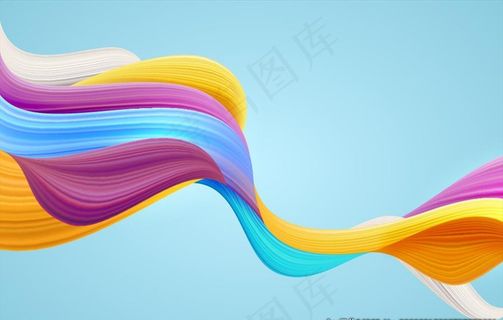 彩色流体底纹图片