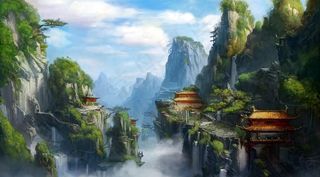 诛仙2游戏场景图片