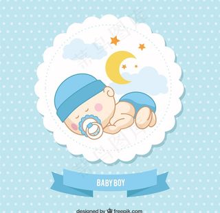 婴儿矢量图图片