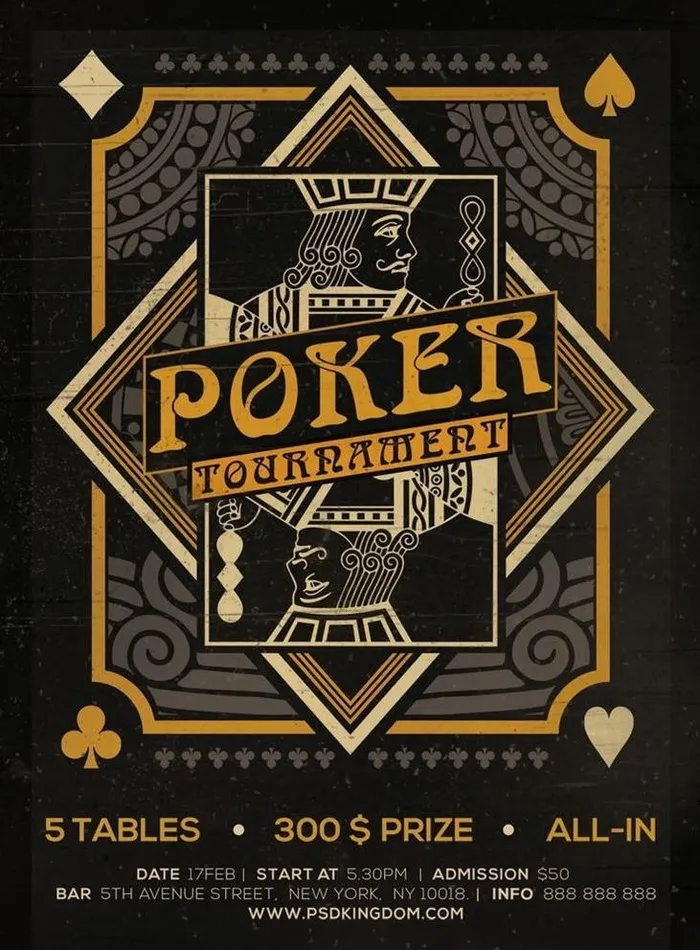 扑克牌海报棋牌设计图片(1819X2551(DPI:300))psd模版下载