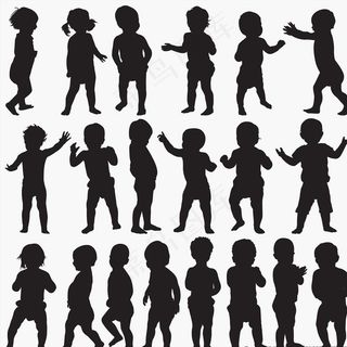 人物剪影图片