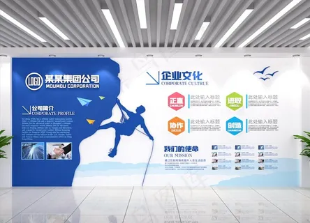 企业文化墙图片