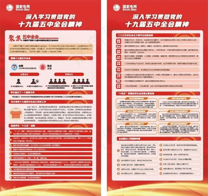 十九届五中全会图片cdr矢量模版下载