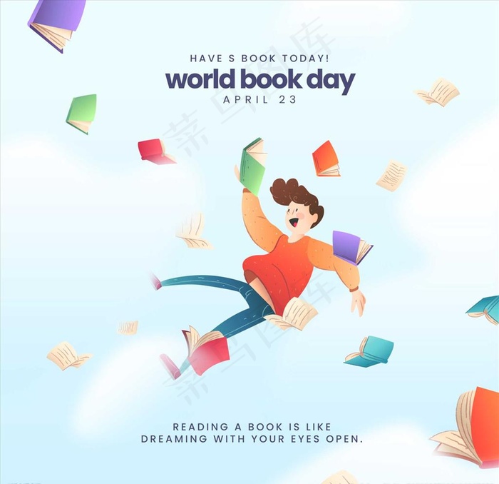 世界读书节图片