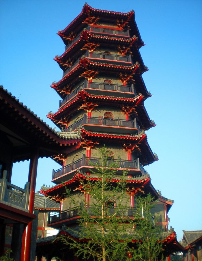 青州宋城文昌塔图片