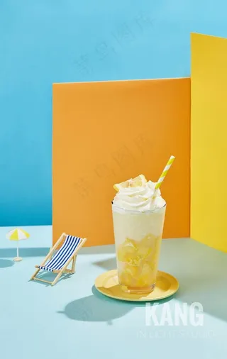 甜品芒果雪顶图片