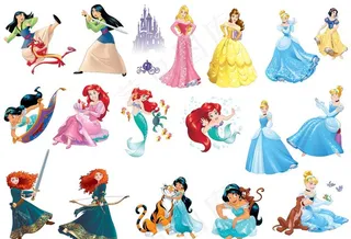 迪士尼公主图片