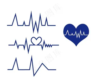 心电图线条图片