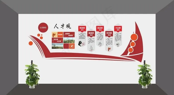 企业文化图片(4500X3000)cdr矢量模版下载