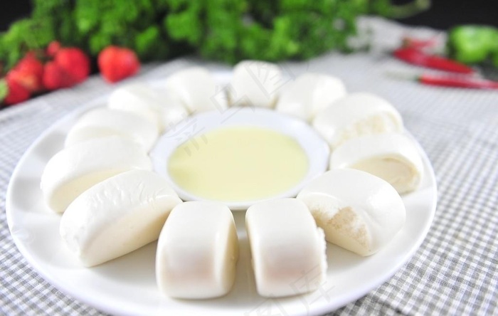 奶油馒头图片