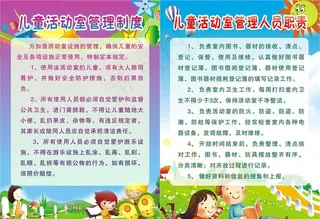 卡通制度牌图片