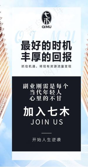 微商造势海报图片