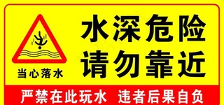 水深危险图片