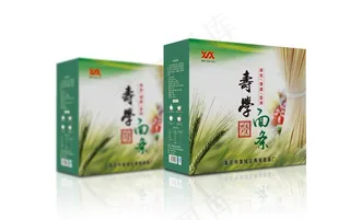 高档面条包装展开图图片