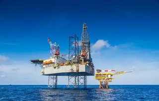 海上石油钻井平台图片