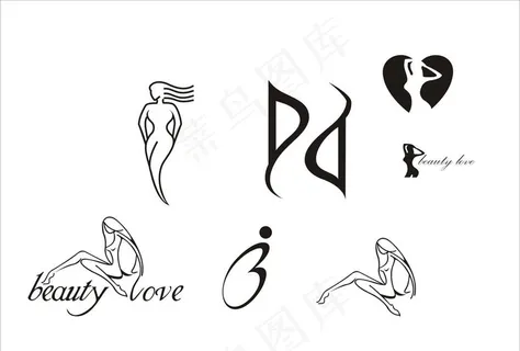 女性曲线LOGO图片