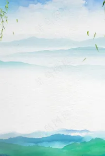 青山绿水图片