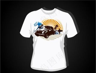T恤图案图片