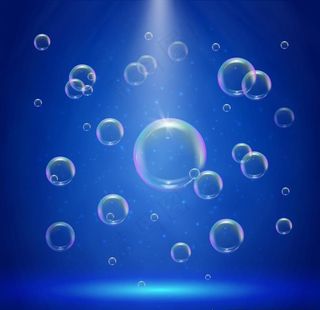 泡泡背景图片