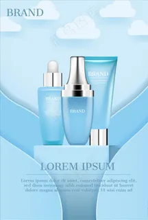 护肤品海报图片