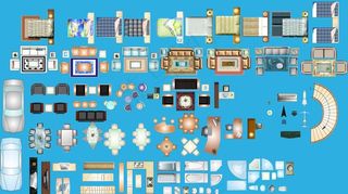 室内设计平面素材图片