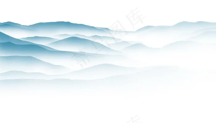 远山背景图片psd模版下载